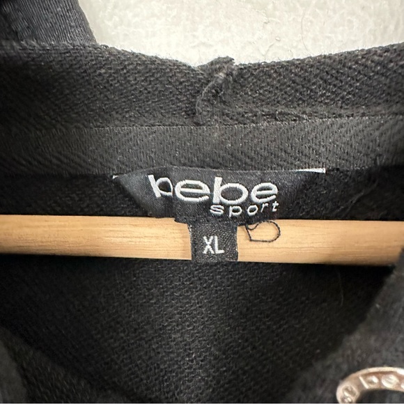 BeBe Sport Womens Pullover Hoodie Y2K Retro Style Size XL - Picture 4 of 6